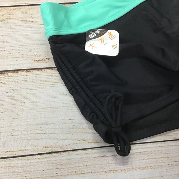 NWT ZeroXposur Women's Floral Print Sun Smart UPF 30+ 2 Piece Swim Suit Size XS - Picture 5 of 12